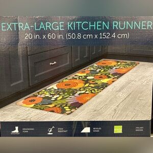 🎁Apache Mills Extra-Large Kitchen Runner -20” x 60”- Item 1840366 - Fall Floral